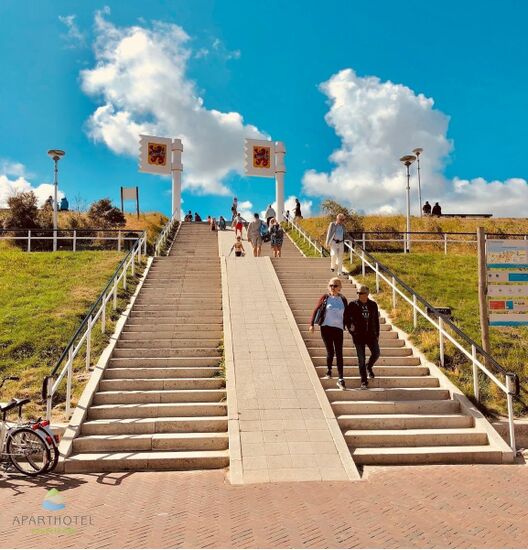 Loopafstand van het strand