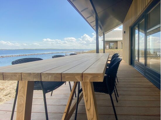 Prachtige open veranda vakantiewoning Zeeland