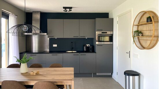 Attractive kitchen in a beautiful holiday home