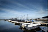 Sailboat dock Waterrijck Sneekermeer