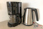 Coffee machine and kettle