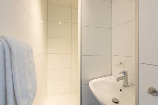 bathroom with shower