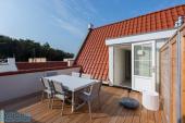 sunny roof terrace