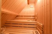 A sauna is available